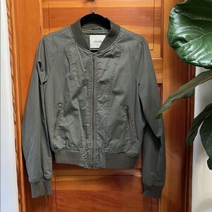 2bella Women's Olive Bomber Jacket